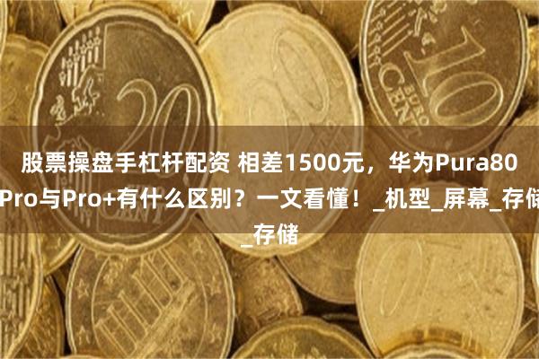 股票操盘手杠杆配资 相差1500元，华为Pura80 Pro与Pro+有什么区别？一文看懂！_机型_屏幕_存储