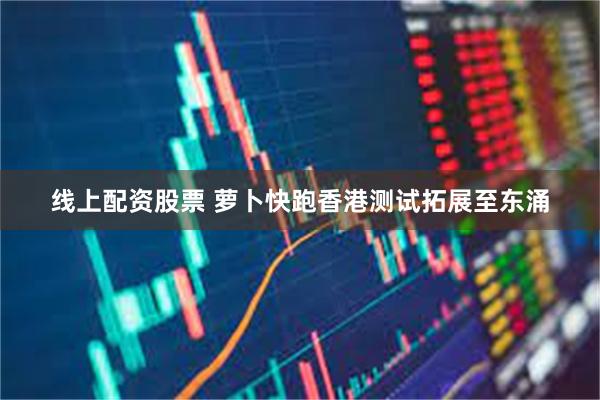 线上配资股票 萝卜快跑香港测试拓展至东涌