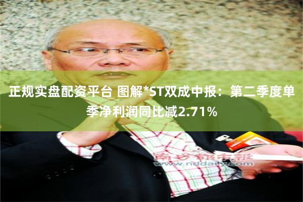 正规实盘配资平台 图解*ST双成中报:第二季度单季净利润同比减2.71%