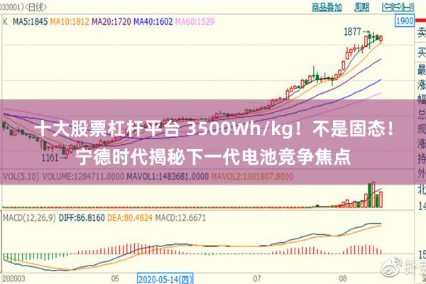 十大股票杠杆平台 3500Wh/kg!不是固态!宁德时代揭秘下一代电池竞争焦点