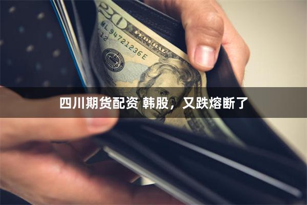 四川期货配资 韩股，又跌熔断了