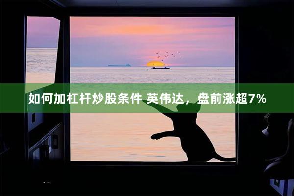 如何加杠杆炒股条件 英伟达,盘前涨超7%