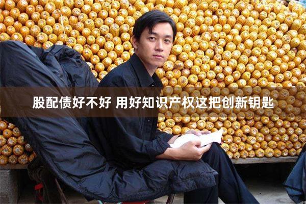 股配债好不好 用好知识产权这把创新钥匙
