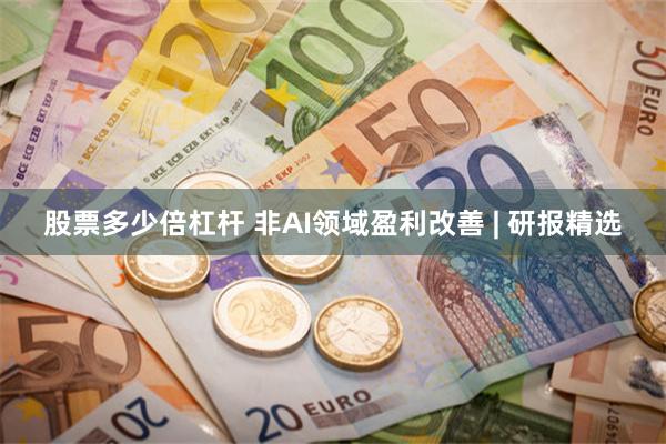 股票多少倍杠杆 非AI领域盈利改善 | 研报精选